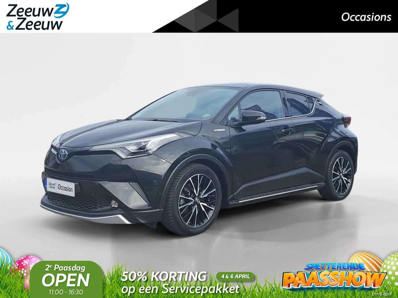 Toyota C-HR - 1.8 Hybrid Bi-Tone | Navi | Climate control | Stoelverwarming | Camera - AutoWereld.nl