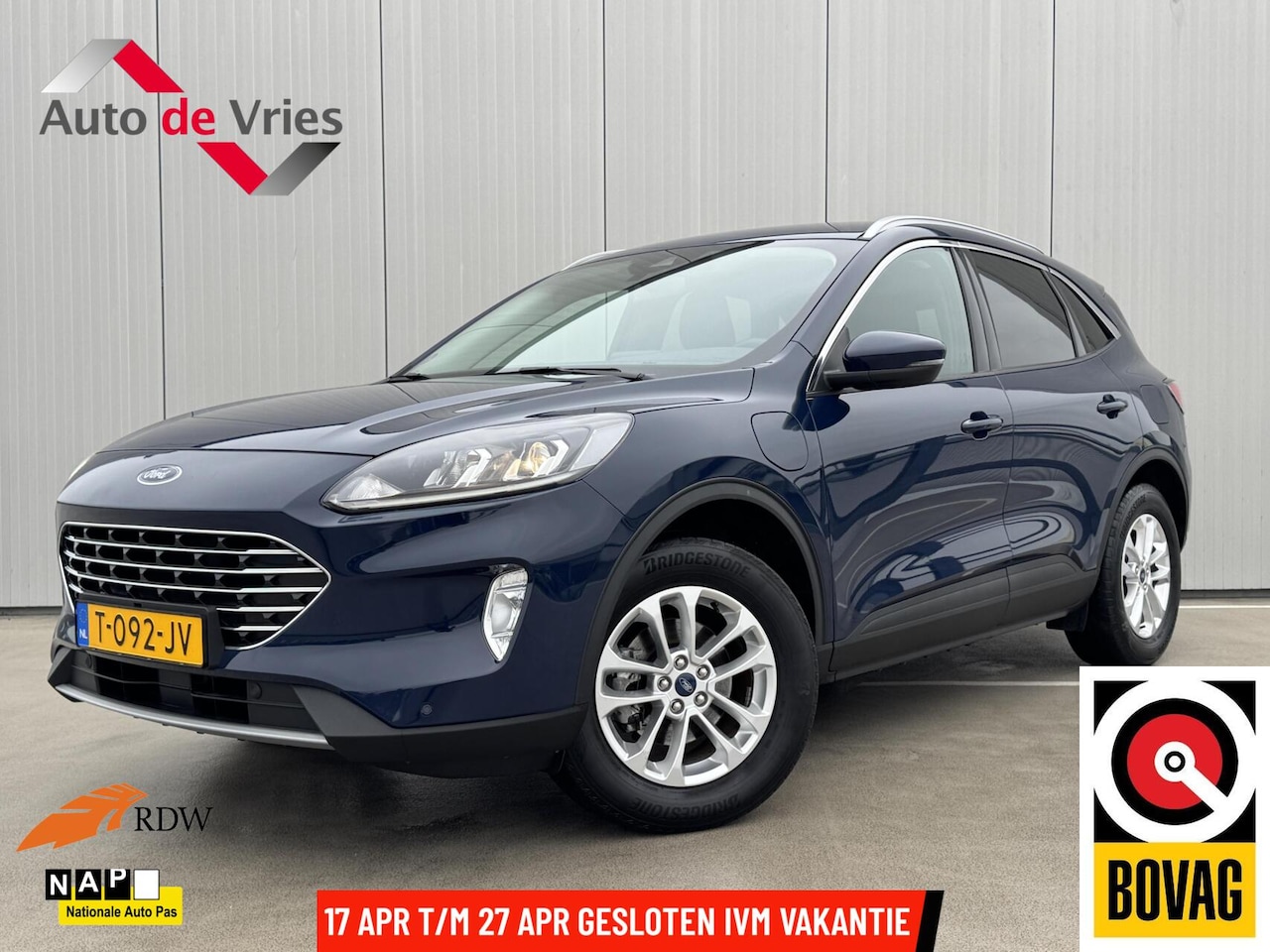 Ford Kuga - 2.5 PHEV Titanium|Trekhaak|NL-Auto|Navi - AutoWereld.nl