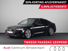 Audi A6 Limousine - 50 TFSI e quattro S edition 299pk | Panoramadak Lederen bekleding | 360° Camera | Elektris