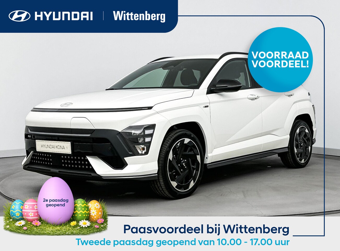 Hyundai Kona Electric - N Line Business 64.8 kWh | Nieuw | Direct leverbaar! | Stoel + stuurverwarming | 19" Lm-wi - AutoWereld.nl