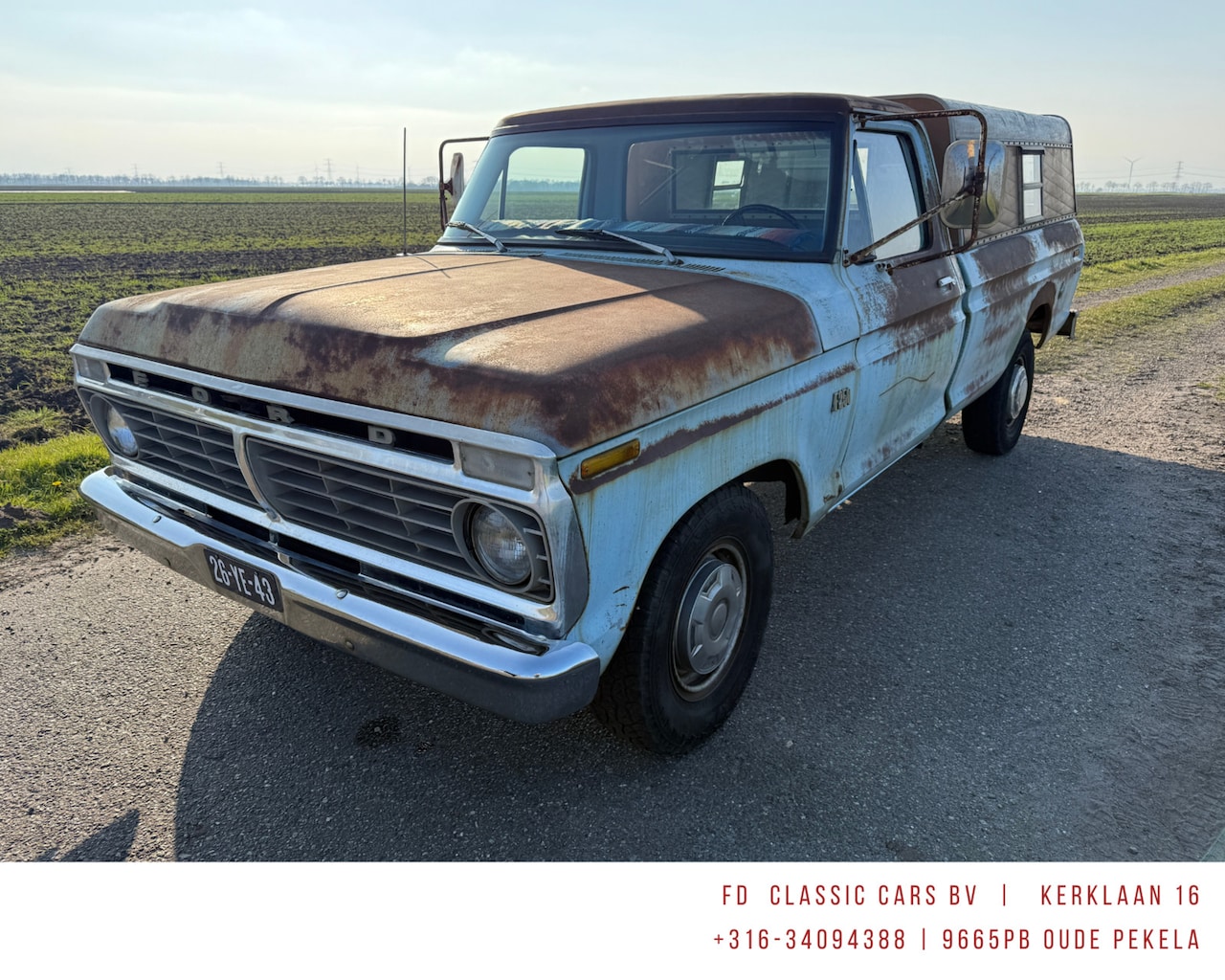 Ford F250 - Pick-up BJ1974 V8 5.9L met LPG Installatie - AutoWereld.nl