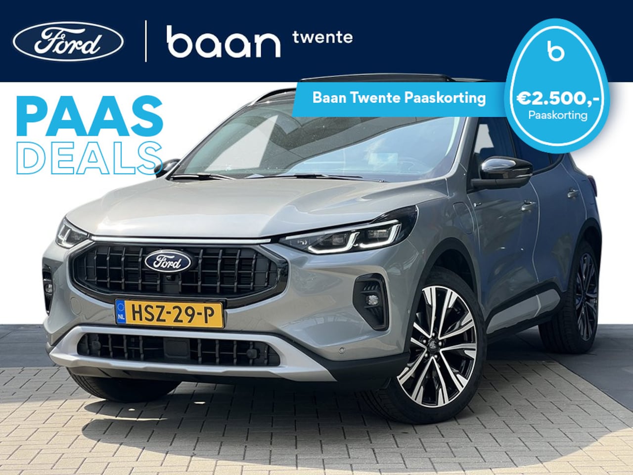 Ford Kuga - 2.5 PHEV 243 PK Active X | Technology Pack | 20 inch | Panoramadak | Wegklapbare Trekhaak - AutoWereld.nl