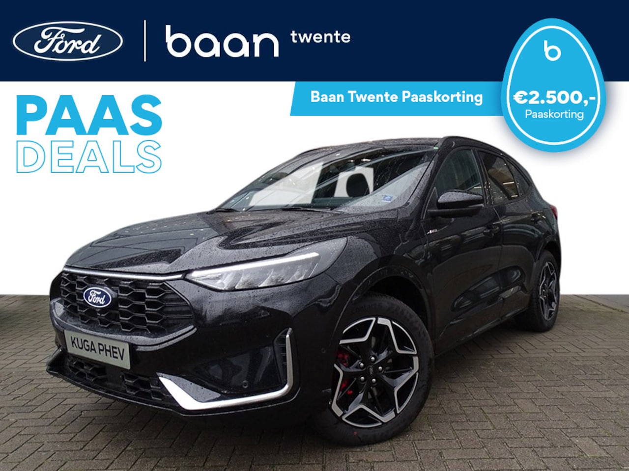 Ford Kuga - 2.5 PHEV ST-Line X 243 PK | Trekhaak wegkl. | Panoramadak | 19 inch | Winter Pack | 2+2 ja - AutoWereld.nl