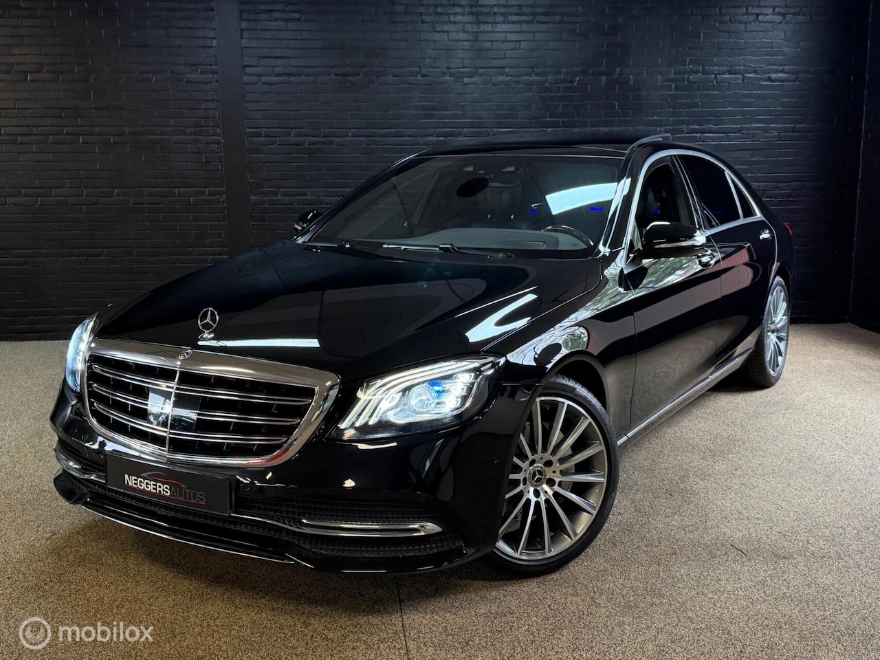 Mercedes-Benz S-klasse - 350d Lang Premium Plus | Burmester | Night Vision | Massage | 20” | - AutoWereld.nl