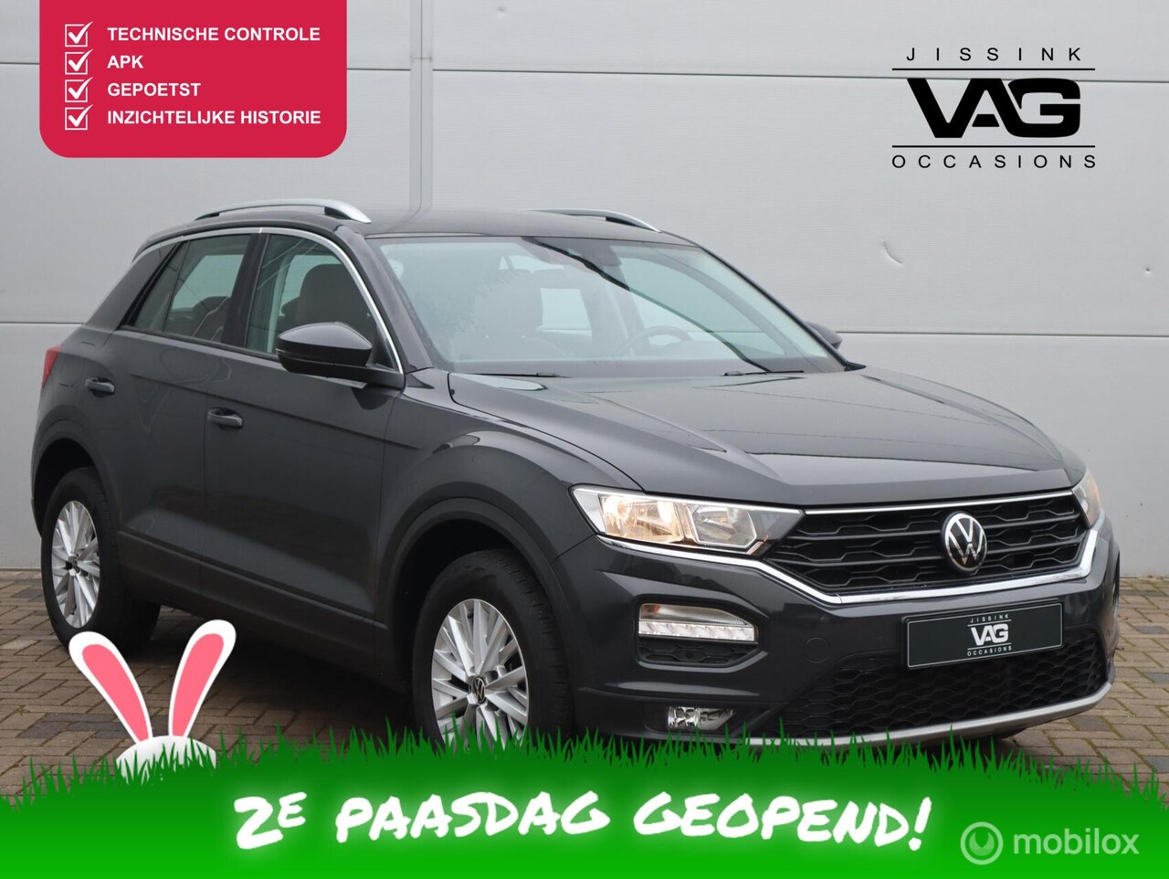 Volkswagen T-Roc - 1.0 TSI Leer Camera CarPlay PDC Parkeersensoren - AutoWereld.nl