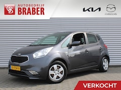 Kia Venga - 1.4 CVVT First Edition | Trekhaak | Camera | Clima | Cruise | All seasons | Half leer/stof