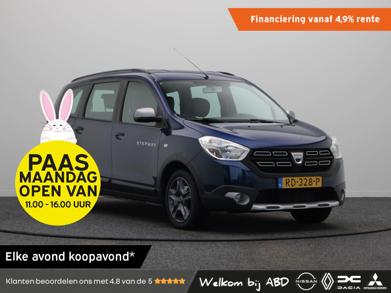 Dacia Lodgy - 115pk TCe Série Limitée Stepway 5p. | Trekhaak | Lichtmetalen Velgen | Airconditioning | N - AutoWereld.nl