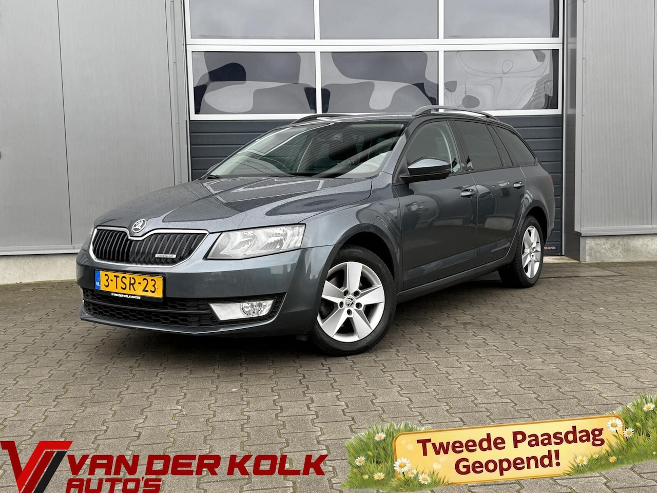 Skoda Octavia Combi - 1.6 TDI Greenline Businessline | Navigatie | Cruise | Climate - AutoWereld.nl