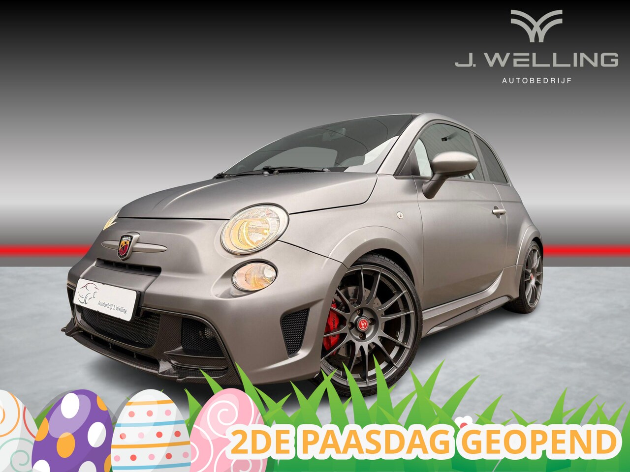 Fiat 500 Abarth - 1.4 T-Jet Biposto uniek! - AutoWereld.nl