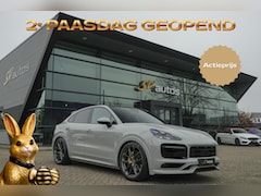 Porsche Cayenne Coupé - 3.0 E-Hybrid 462PK Krijtgrijs SportDesign Luchtvering *SOH 82%* Lightweight Package Carbon