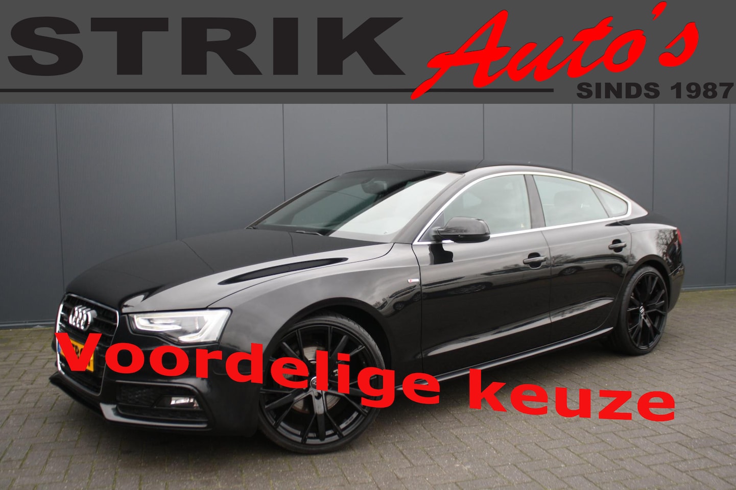 Audi A5 Sportback - 2.0 TFSI quattro - S-LINE - NAVIGATIE - XENON - 20" VELGEN - AutoWereld.nl