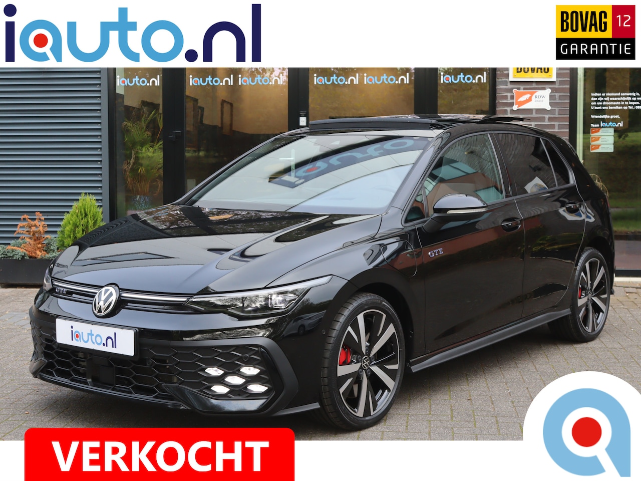 Volkswagen Golf - 1.5 eHybrid 272pk GTE Black Style Pano/Leder/IQ.Light/camera/Headup/DCC/Keyless/Dodehoek/E - AutoWereld.nl