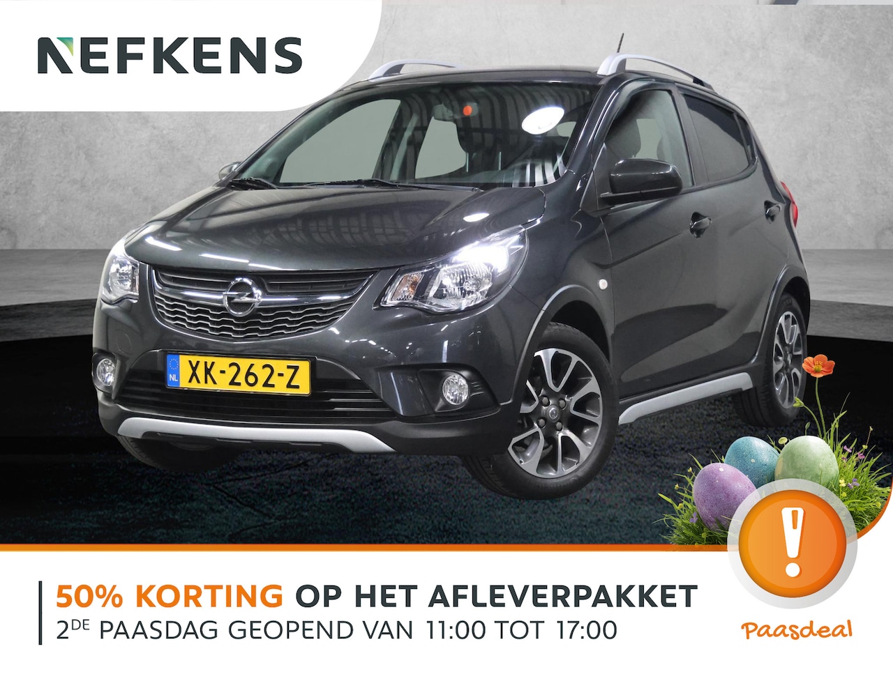 Opel Karl - 1.0 Rocks Online Edition | AppleCarPlay/Android | Airco | Cruise Control | Parkeersensoren - AutoWereld.nl
