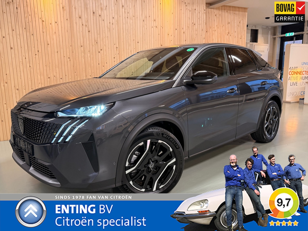 Peugeot 3008 - 1.6 PLUG-IN HYBRID 225PK ALLURE WINTERPAKKET 360 CAMERA ADAPTIVE CRUISE - AutoWereld.nl