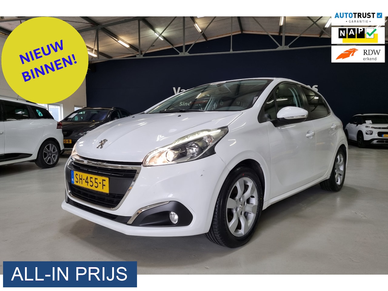 Peugeot 208 - 1.2 PureTech Active ✅CARPLAY ✅RIJKLAAR! ✅GARANTIE - AutoWereld.nl