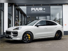 Porsche Cayenne Coupé - 4.0 Turbo E-Hybrid Cashmere Beige Techart - Passenger Display - Trekhaak