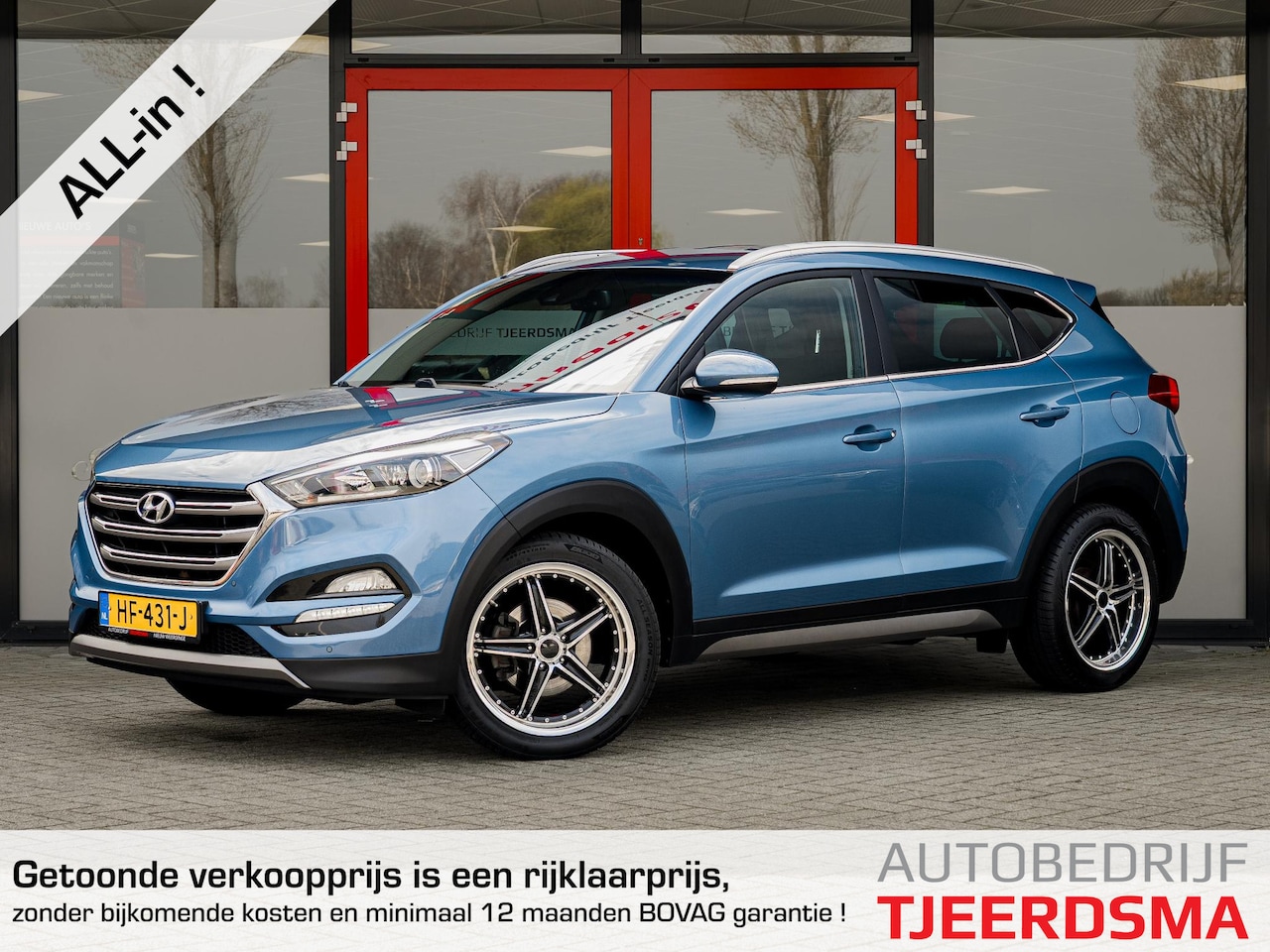 Hyundai Tucson - 1.6 T-GDi Comfort 180 PK | Trekhaak 1.900kg | Origineel NL | Stoelverwarming | Navigatie | - AutoWereld.nl