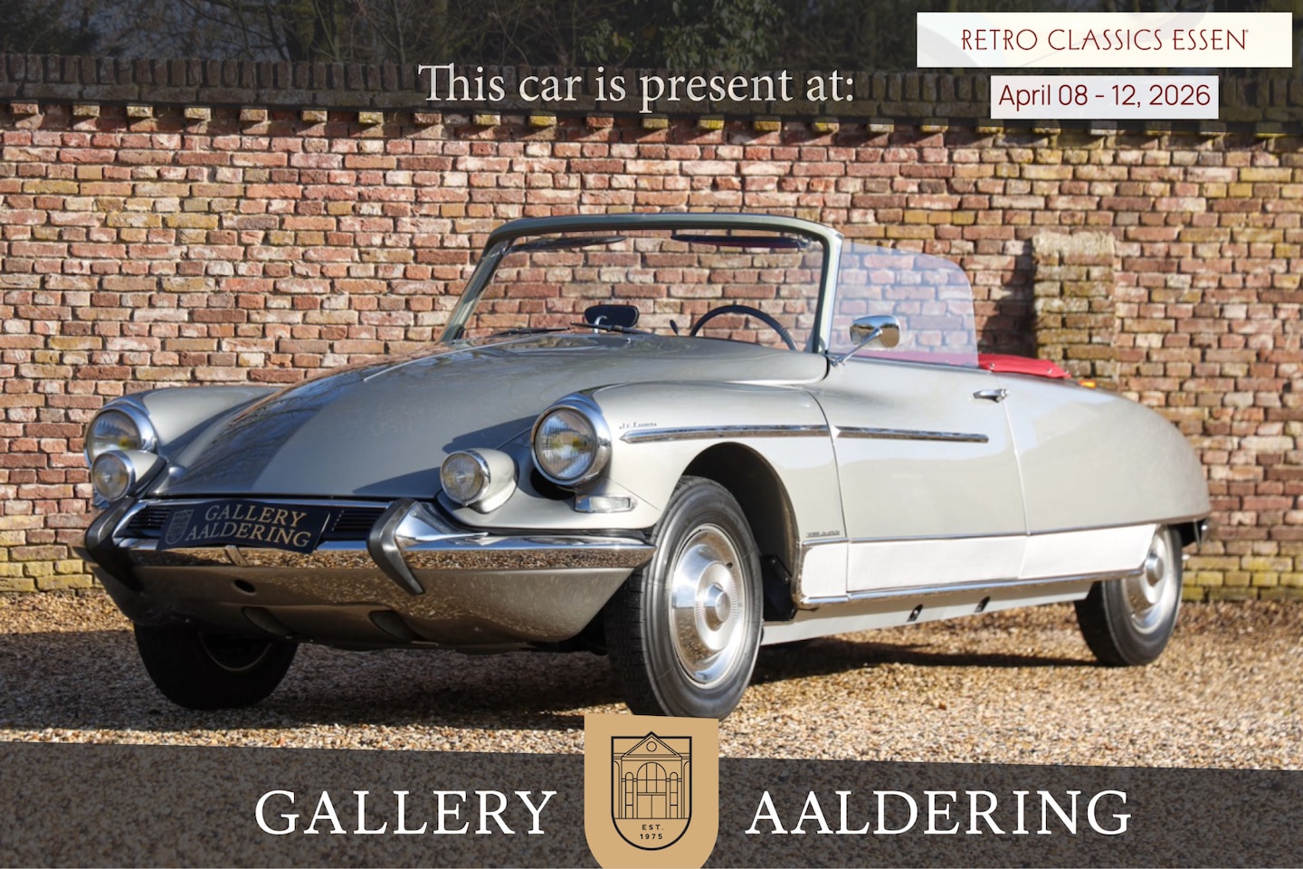 Citroën DS - DS19 "Le Caddy" Cabriolet - "€53.000,- recently invested" Original Chapron Le Caddy - Come - AutoWereld.nl