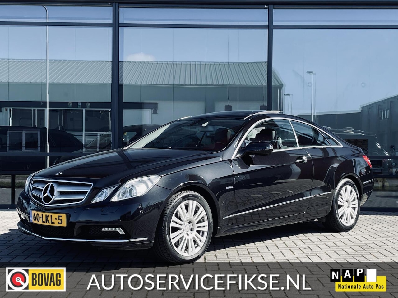 Mercedes-Benz E-klasse Coupé - 350 V6 ELEGANCE | ZW. LEER | PANO | - AutoWereld.nl