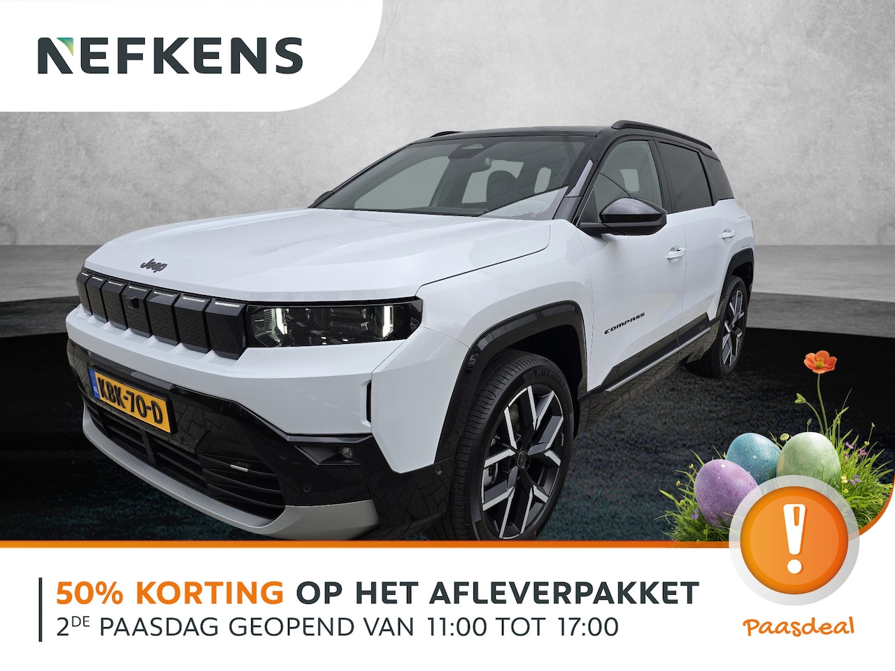 Jeep Compass - First Edition 74 kWh | Voorraad Auto Snel Rijden!| - AutoWereld.nl