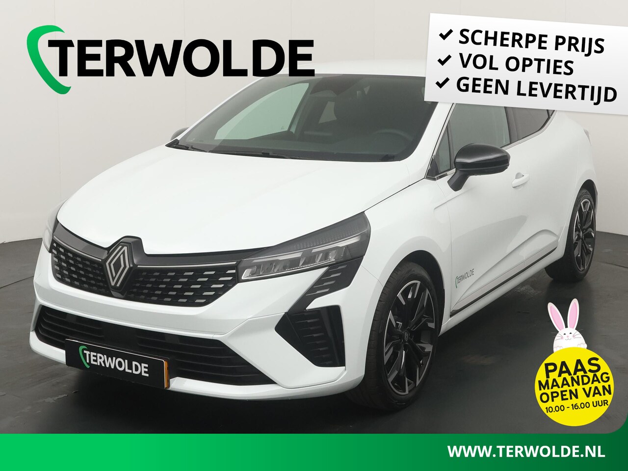Renault Clio - techno full hybrid E-Tech 145 | Groot Navi | Parkeercamera | Stoel- & Stuurverw. | - AutoWereld.nl