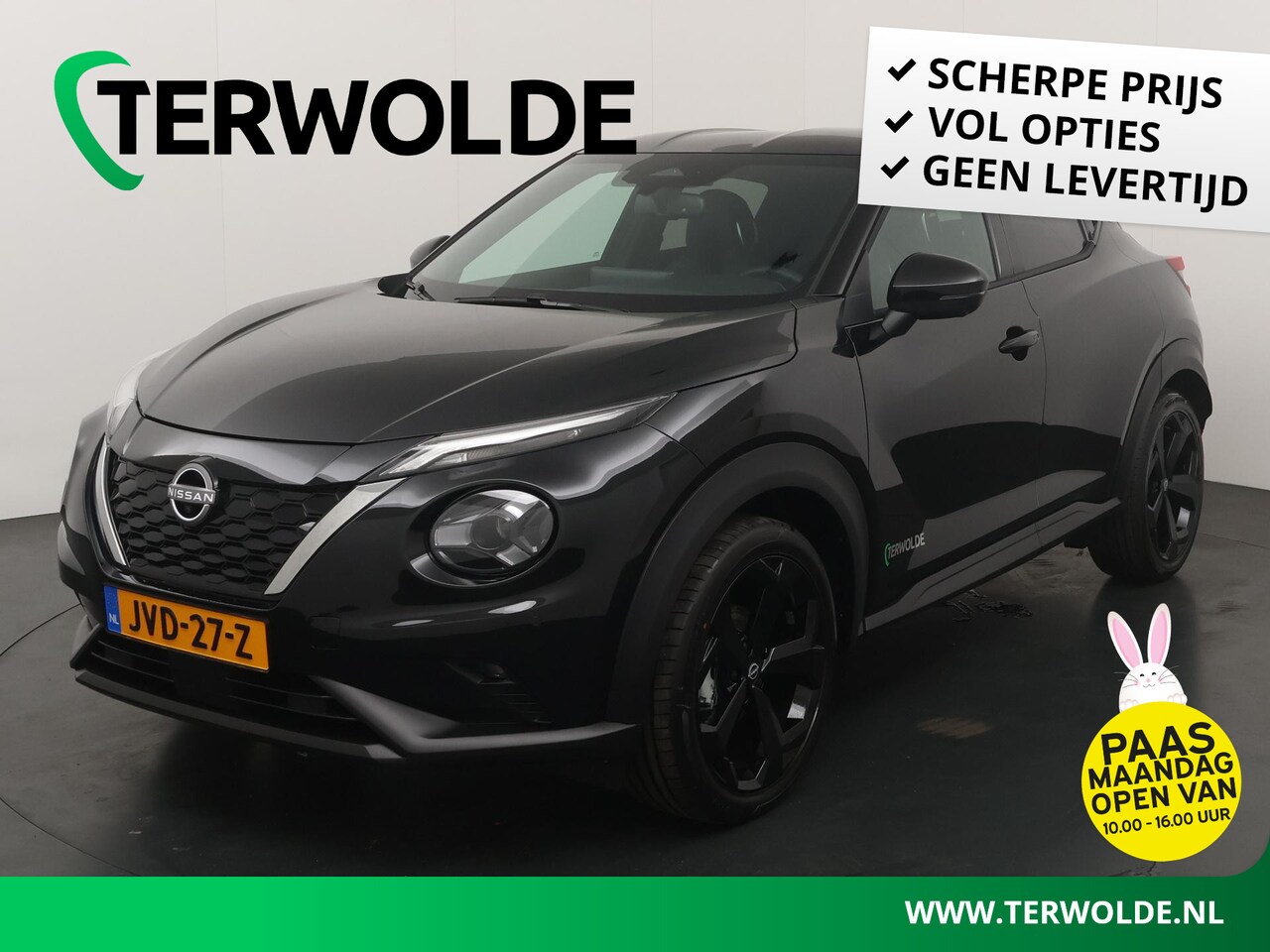 Nissan Juke - 1.6 Hybrid Tekna | Lederen Bekl. | BOSE Audio | Stoel-, Stuur- & Voorruitverw. | - AutoWereld.nl