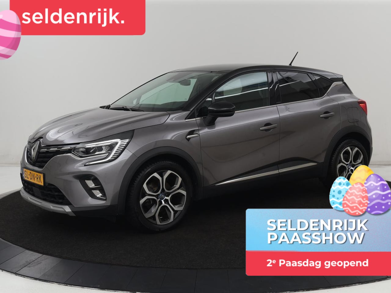 Renault Captur - 1.6 E-Tech Plug-in Hybrid 160 Intens | Carplay | Half leder | Navigatie | Full LED | Parke - AutoWereld.nl
