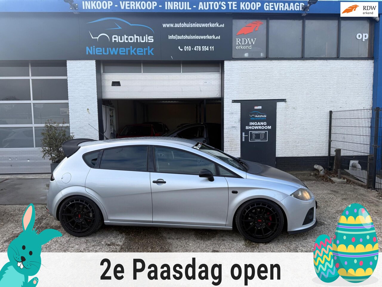 SEAT Leon - 2.0 TFSI FR/ UINIEKE UITVOERING/ 200PK/ met onderhoudshistorie, Airco, Sportvering en een - AutoWereld.nl