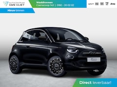 Fiat 500 - Hybrid La Prima | Uit voorraad leverbaar | Clima | LED | PDC | JBL Premium Audio | 17" | C