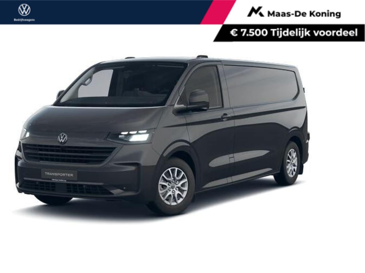 Volkswagen e-Transporter - Bedrijfswagens Bestelwagen Style 70kWh 218pk L2 735942 - AutoWereld.nl
