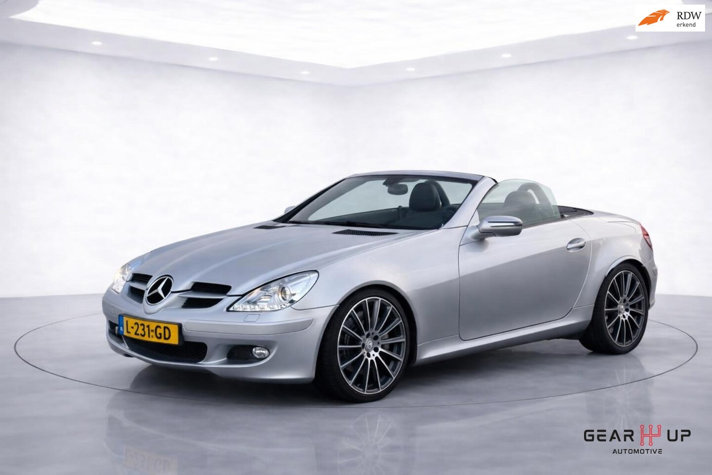 Mercedes-Benz SLK-klasse - 350 V6|LEER|CRUISE|NAVI|AIRSCARF| - AutoWereld.nl