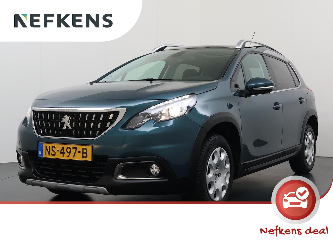 Peugeot 2008 - 1.2 PureTech Allure | Pano.dak | Navi| Parkeersens - AutoWereld.nl