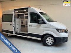 Volkswagen Crafter - Werkplaats 35 2.0 TDI 140pk euro6 L3H3 Highline Servicewagen Sortimo Standkachel v230 Trek