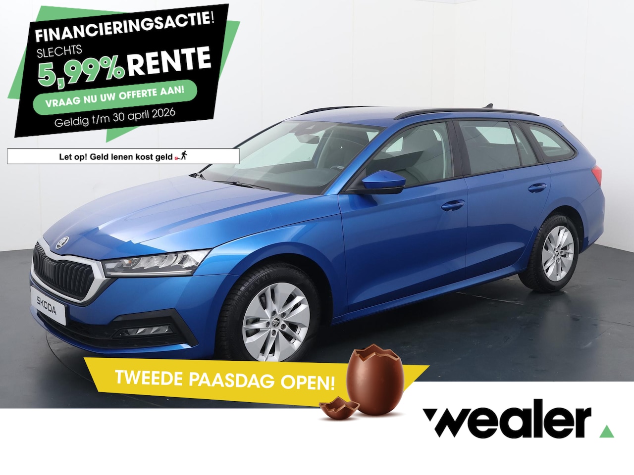 Skoda Octavia Combi - 1.0 TSI Ambition | 110 PK | Trekhaak wegklapbaar | Navigatiesystem | Apple Carplay/Android - AutoWereld.nl
