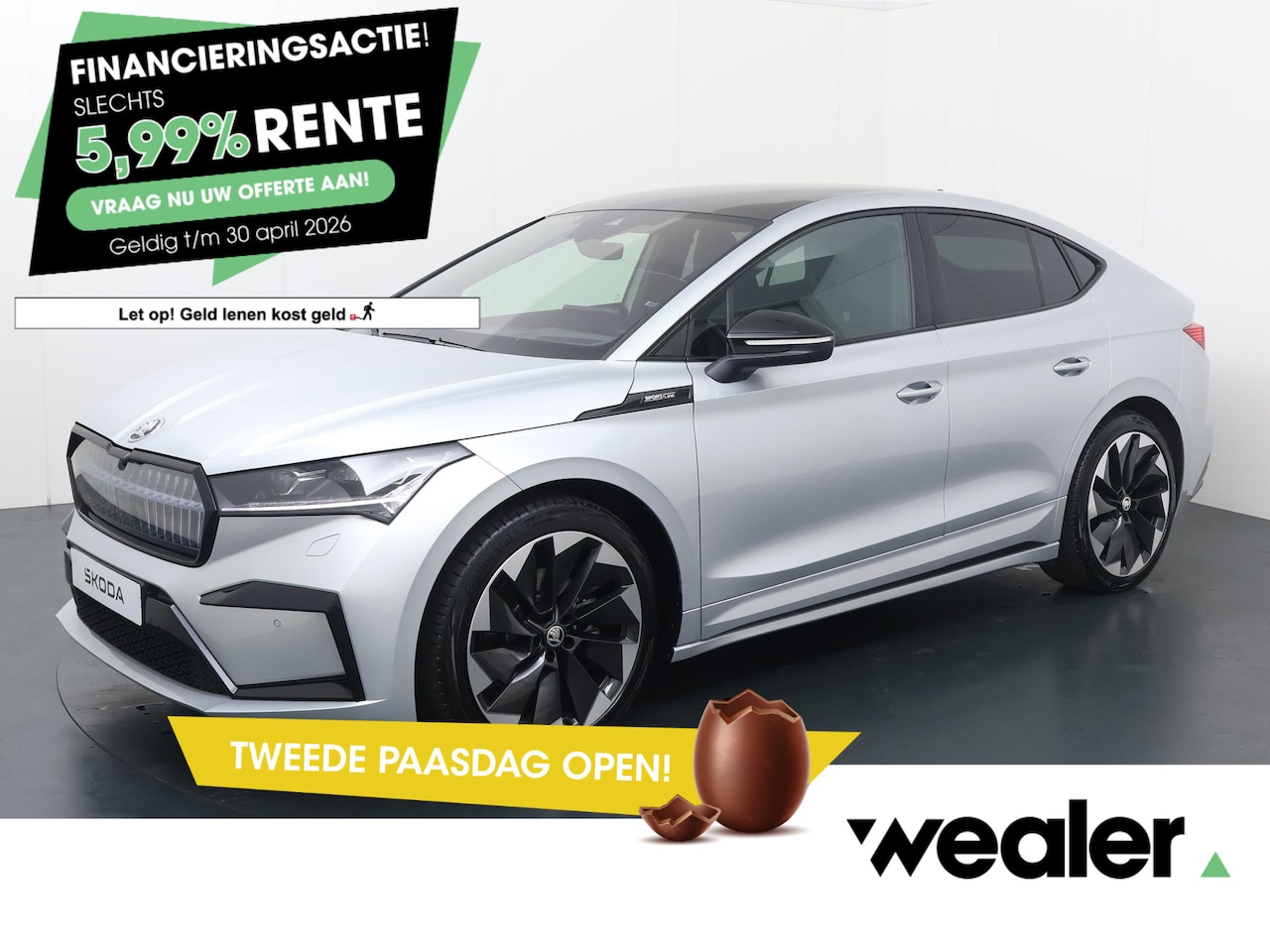 Skoda Enyaq Coupé iV - 80 Sportline | 204 PK | SoH 93% | Panoramadak | Matrix LED koplampen | 21" LM velgen | Ada - AutoWereld.nl