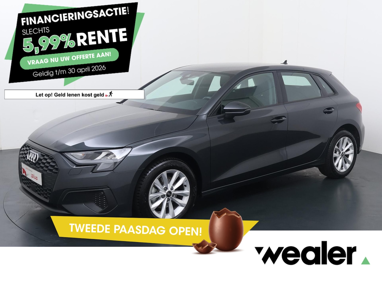 Audi A3 Sportback - 30 TFSI Pro Line | 110 PK | Automaat | Audi virtual cockpit | Climate control | Apple Carp - AutoWereld.nl