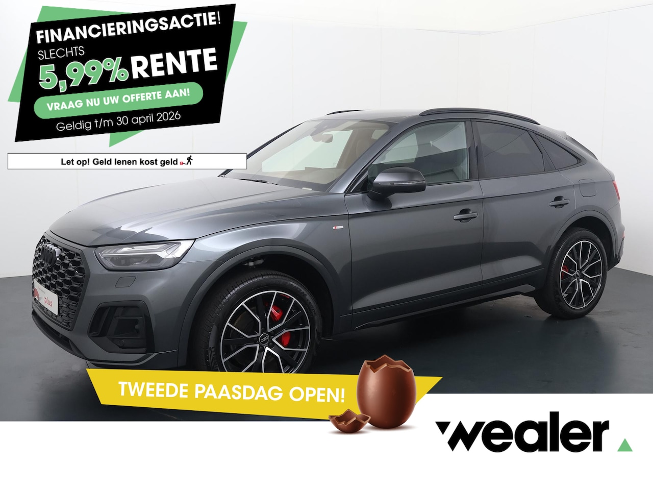 Audi Q5 Sportback - 55 TFSI e S edition Competition | 367 PK | SoH 97% | Trekhaak | Head-up display | Matrix L - AutoWereld.nl