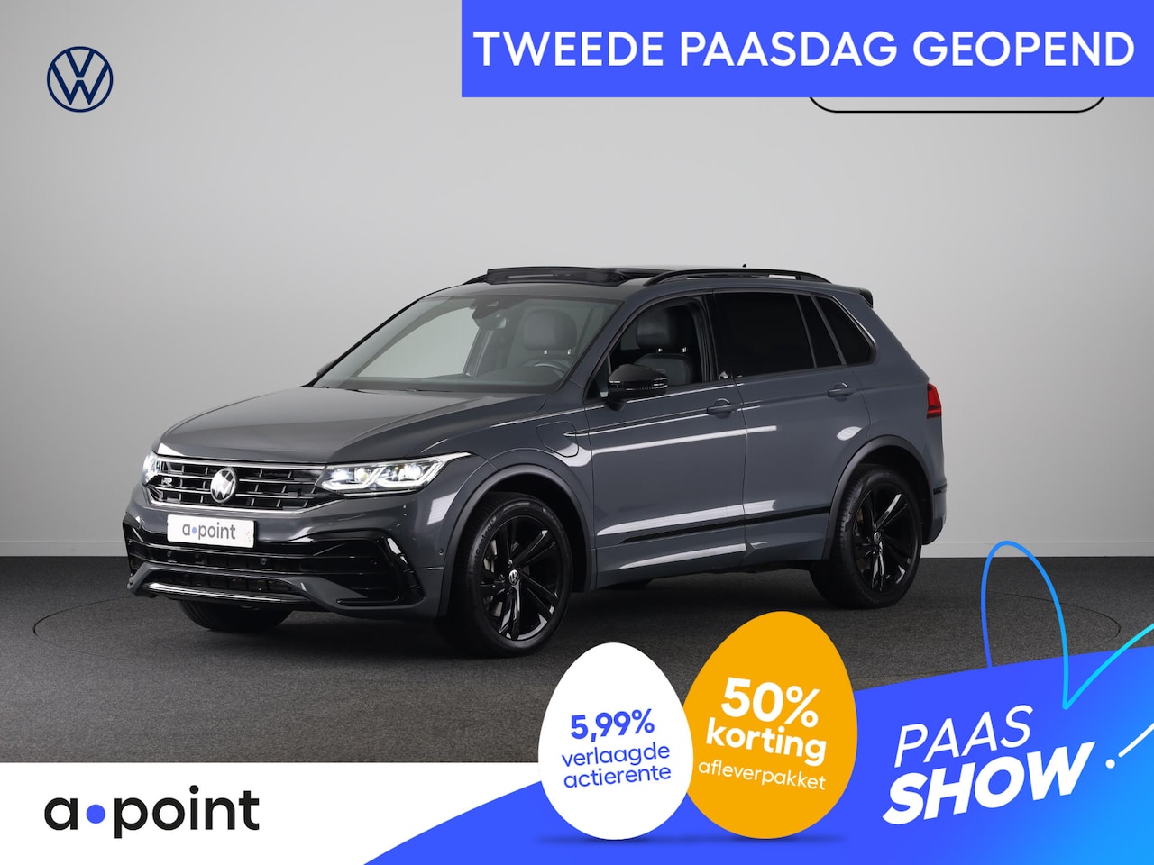 Volkswagen Tiguan - 1.4 TSI eHybrid R-Line Business+ 245 pk Automaat (DSG) | Verlengde garantie | Navigatie | - AutoWereld.nl