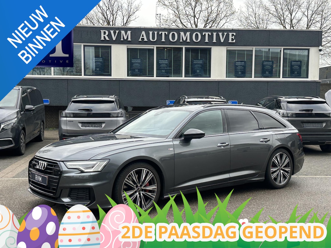 Audi A6 Avant - 55 TFSI e quattro Pro Line S Competition S LINE VAN: 46.900,- VOOR 42.877,- UW LENTEVOORDE - AutoWereld.nl