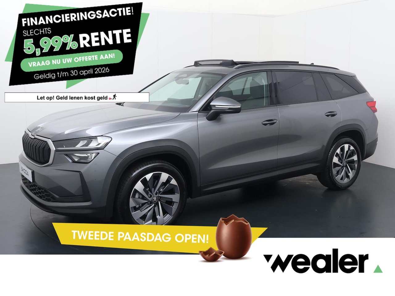 Skoda Kodiaq - 1.5 TSI MHEV Business Edition 7p. | 150 PK | Automaat | Trekhaak | Elektrisch panorama dak - AutoWereld.nl