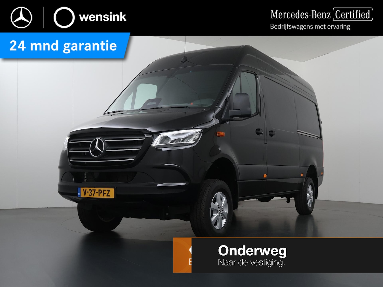 Mercedes-Benz Sprinter - 319 CDI | Aut. | L2 H2 | Select | 4x4 Dubbele Schuifdeur | 2800 KG Trekhaak | Lederen bekl - AutoWereld.nl