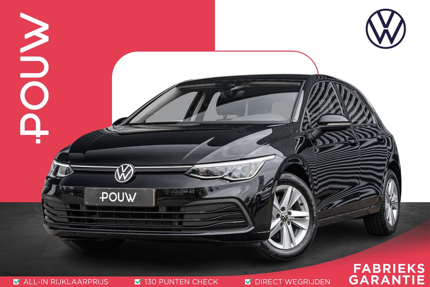 Volkswagen Golf - 1.0 TSI 110pk Life | Achteruitrijcamera | Navigatie | Apple CarPlay en Android Auto - AutoWereld.nl