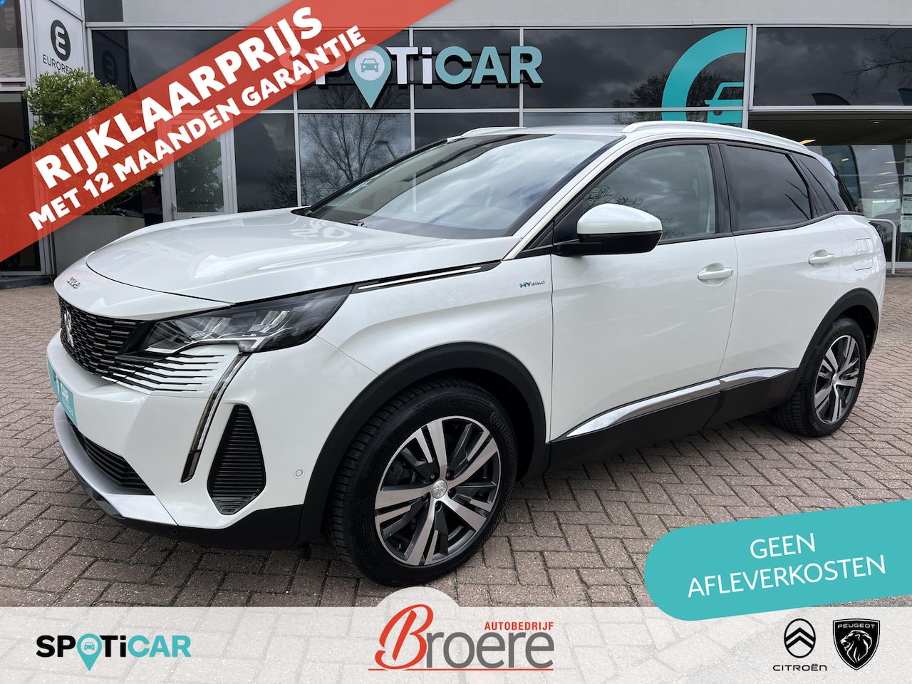 Peugeot 3008 - 1.6 HYbrid 225 Allure Automaat-8 Adaptive cruise control - AutoWereld.nl