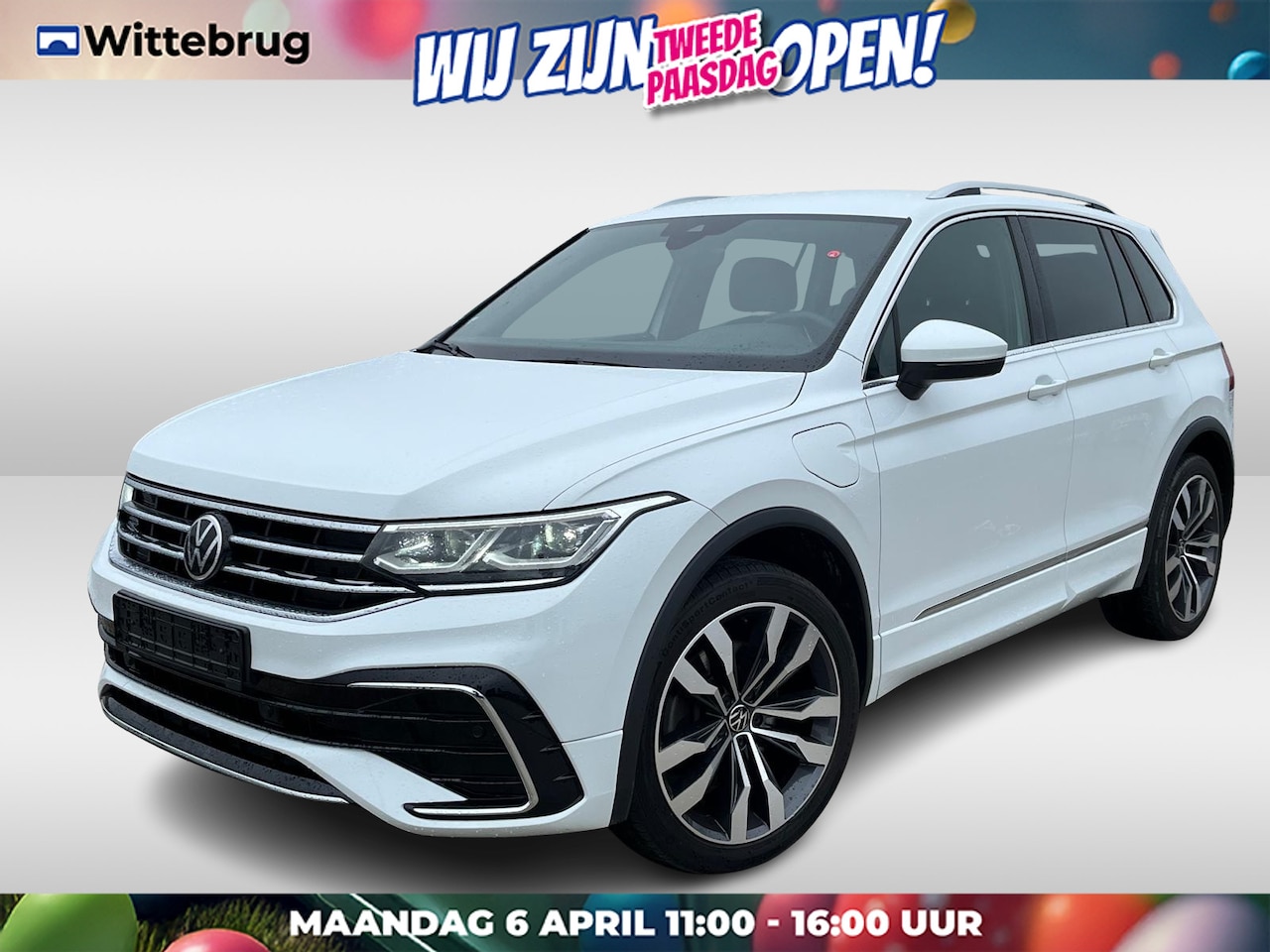 Volkswagen Tiguan - 1.4 TSI 245pk eHybrid R-Line DSG Automaat / Navigatie / LM 20 inch / Parkeersensoren / Cam - AutoWereld.nl