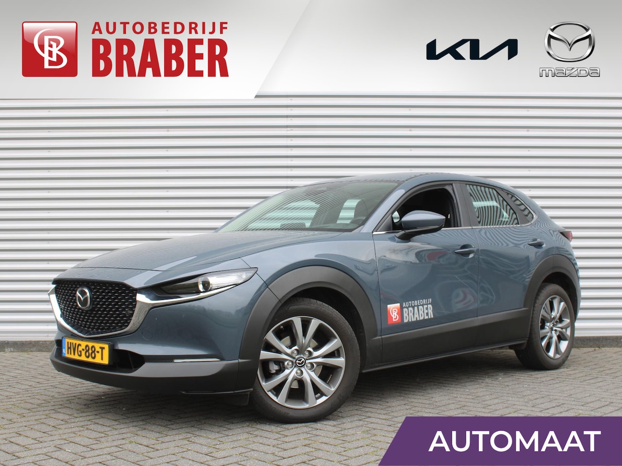 Mazda CX-30 - 2.0 e-SkyActiv-X M Hybrid Centre-line | Stuur-/stoelverwarming | Camera | HUD | LED | 18" - AutoWereld.nl