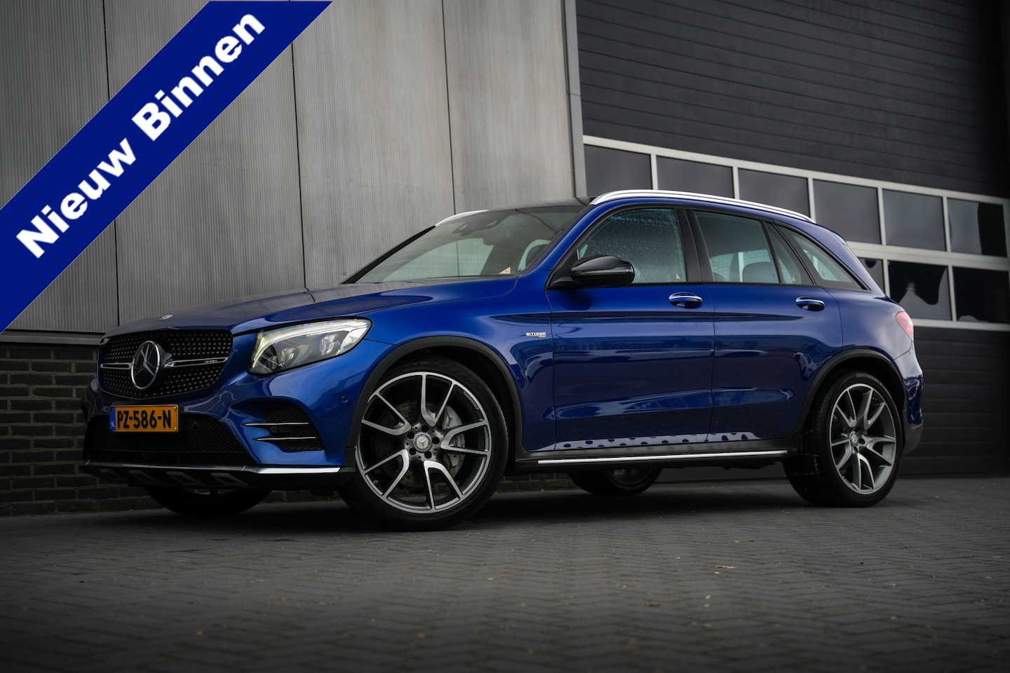Mercedes-Benz GLC-klasse - AMG 43 4MATIC / Pano-Dak/ Burmester/ Lucht-Vering/ Distronic/ Carbon/ ARTICO-Leder 360-cam - AutoWereld.nl