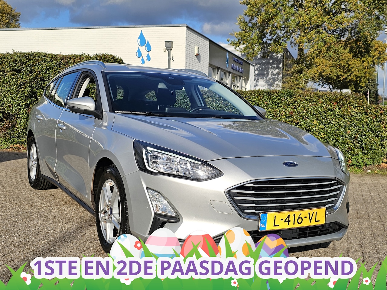 Ford Focus Wagon - 1.0 EB, Camera! Carplay! Navigatie! PAAS Show t/m 1e+2e PaasDag! - AutoWereld.nl
