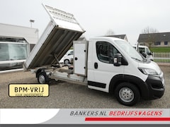 Peugeot Boxer - 2.0HDI 130PK Kipper Pickup open laadbak AC Kipper L*B*H = 305*200*40, Kist 60 breed en 125