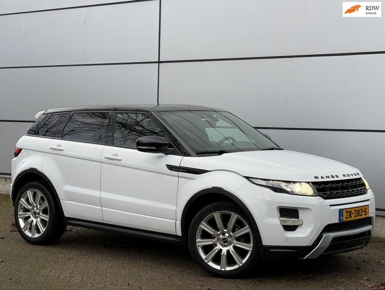 Land Rover Range Rover Evoque - 2.2 SD4 4WD Pano |Kuipstoelen |Memory |Camera |Meridian |Stoelverw |Keyless Entry/Start |F - AutoWereld.nl