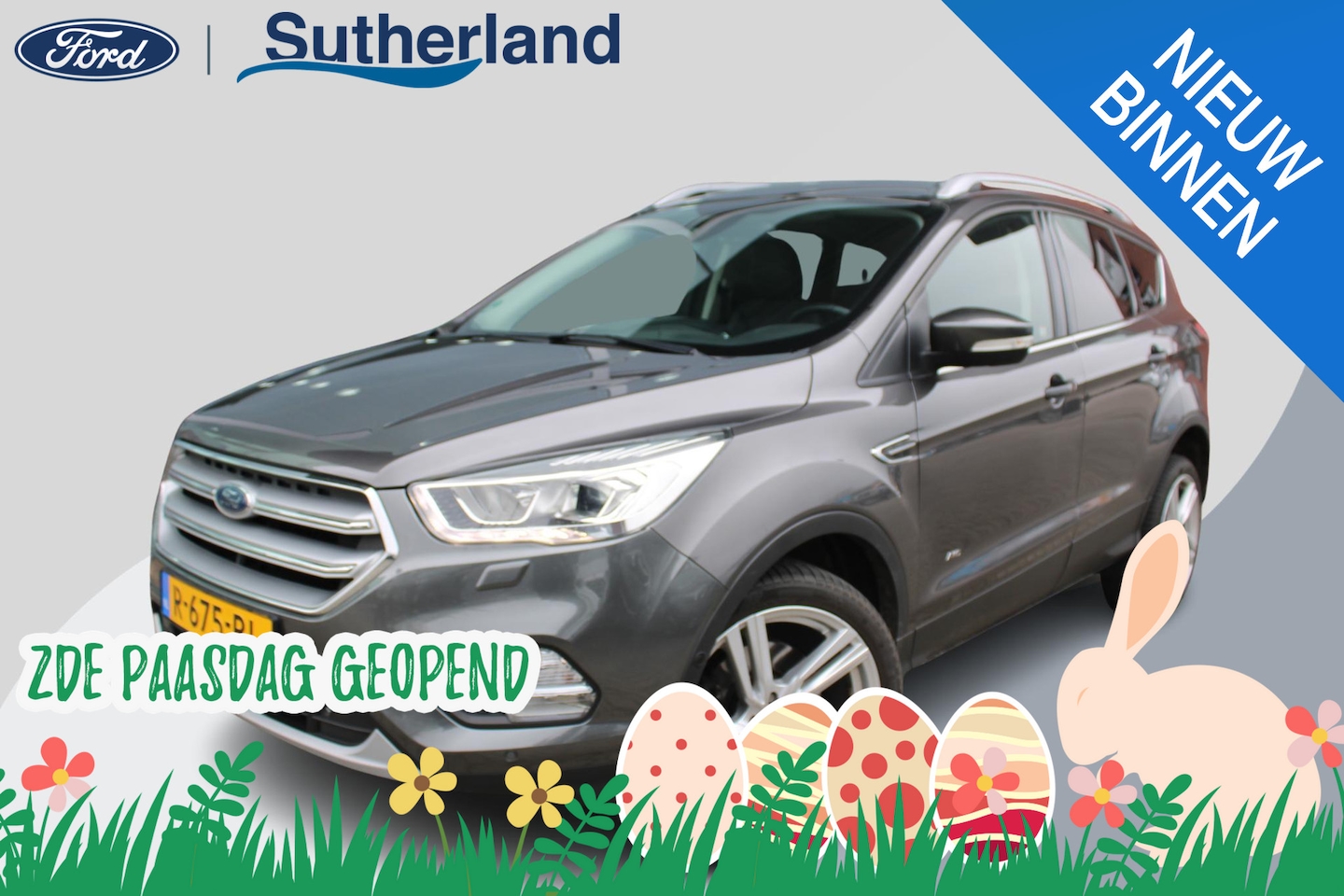 Ford Kuga - 1.5 EcoBoost 182 PK Titanium Automaat | Trekhaak | Winterpack | Electrische achterklep | C - AutoWereld.nl